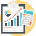 Financial Report Budgeting Icon