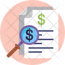 Accounting Search Find Icon