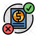 Financial Rules Financial Contract Financial Agreement Icon