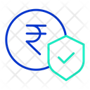 Financial Rupee Security Icon