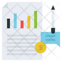 Financial Statement Consulting Accounting Icon