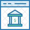 Financial Website Banking Webpage Banking Site Icon