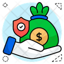 Finanzielle Sicherheit Symbol