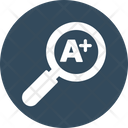 File Search Find Text Magnifier Icon