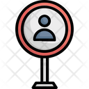 Find User Human Resource Job Applicant Icon