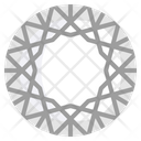 Fine Round Diamond Icon