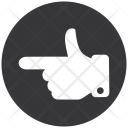 Finger Go Hand Icon