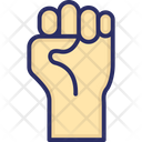 Finger Folded Finger Pointing Hand Gesture Icon