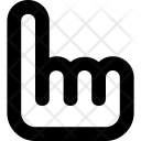 Finger Pressing Icon