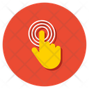 Grab Hand Gesture Finger Touch Icon