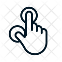 Finger Touch Icon