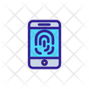 Biometric Verification Access Icon