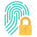 Fingerprint Lock Icon