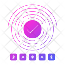 Fingerprint scan Icon