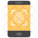 Fingerprint Scanning Biometric Verification Finger Scanning Icon