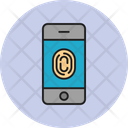 Fingerprint Verification Icon