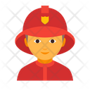 Fighter Fire Firefighting Icon