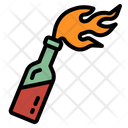 Fire Incendiary Molotov Icon