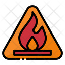Fire Flam Warning Icon