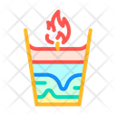 Fire Candle Icon