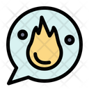 Fire Chat  Icon
