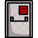 Door Fire Exit Doorway Icon