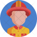 Fire Fighter Fireman Firefighter Icon