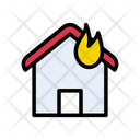 House Flame Building Icon