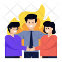 Fire Meeting  Icon