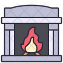 Fire Place Fire Fireplace Icon