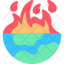 Fire Planet Icon