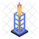 Fire Torch Sports Fire Burning Torch Icon
