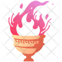 Fire Torch Fire Flame Icon