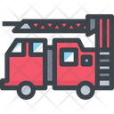 Fire Truck Transport Transportaion Icon