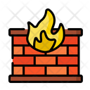 Fire Wall Flame Indian Icon