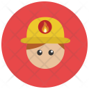 Firefighter Avatar Icon