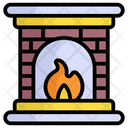 Firehouse Emergency Flame Icon