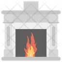 Fireplace Ingle Inglenook Icon