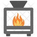 Fireplace Fire Pit Icon