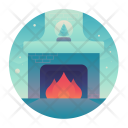 Fireplace Stove Fire Icon