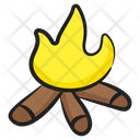 Fireplace Woodfire Firelamp Icon
