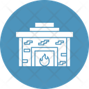 Cozy Fire Fireplace Icon