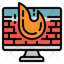 Firewall Wall Infrastructure Icon