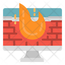 Firewall Wall Infrastructure Icon