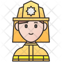 Firewoman Icon