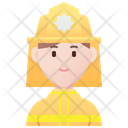 Firewoman Icon
