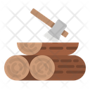 Firewood Wood Trunk Icon