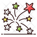 Firework Celebration Stars Icon