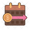 Fiscal Year Financial Period Business Year Icon