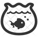 Fish Fishbowl Aquarium Icon